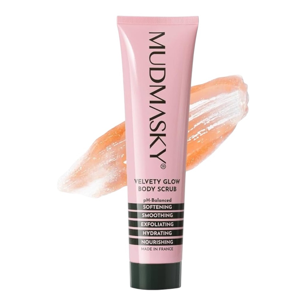 Mudmasky Velvety Glow Body Scrub - 6 Fl Oz